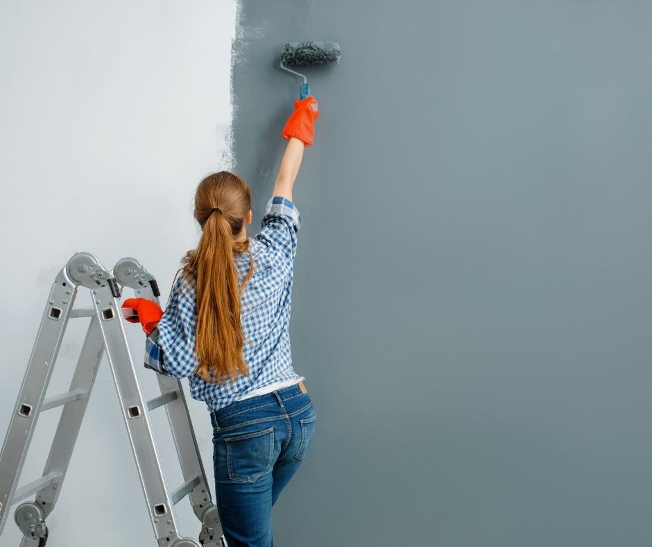 Woman Painting